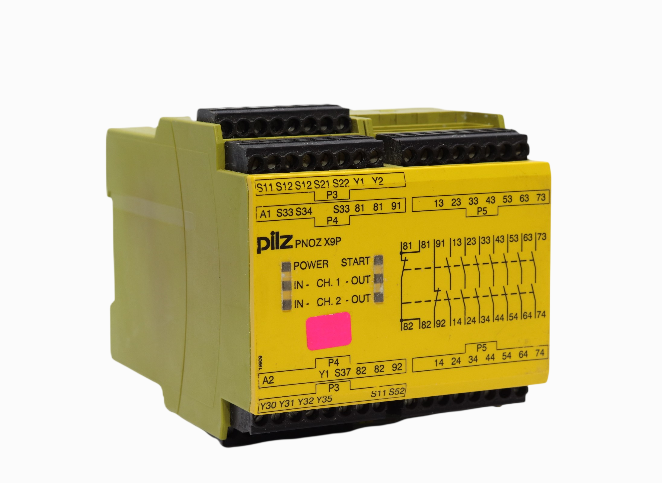 Pilz Pnoz X9p Relé De Seguridad (Usado)