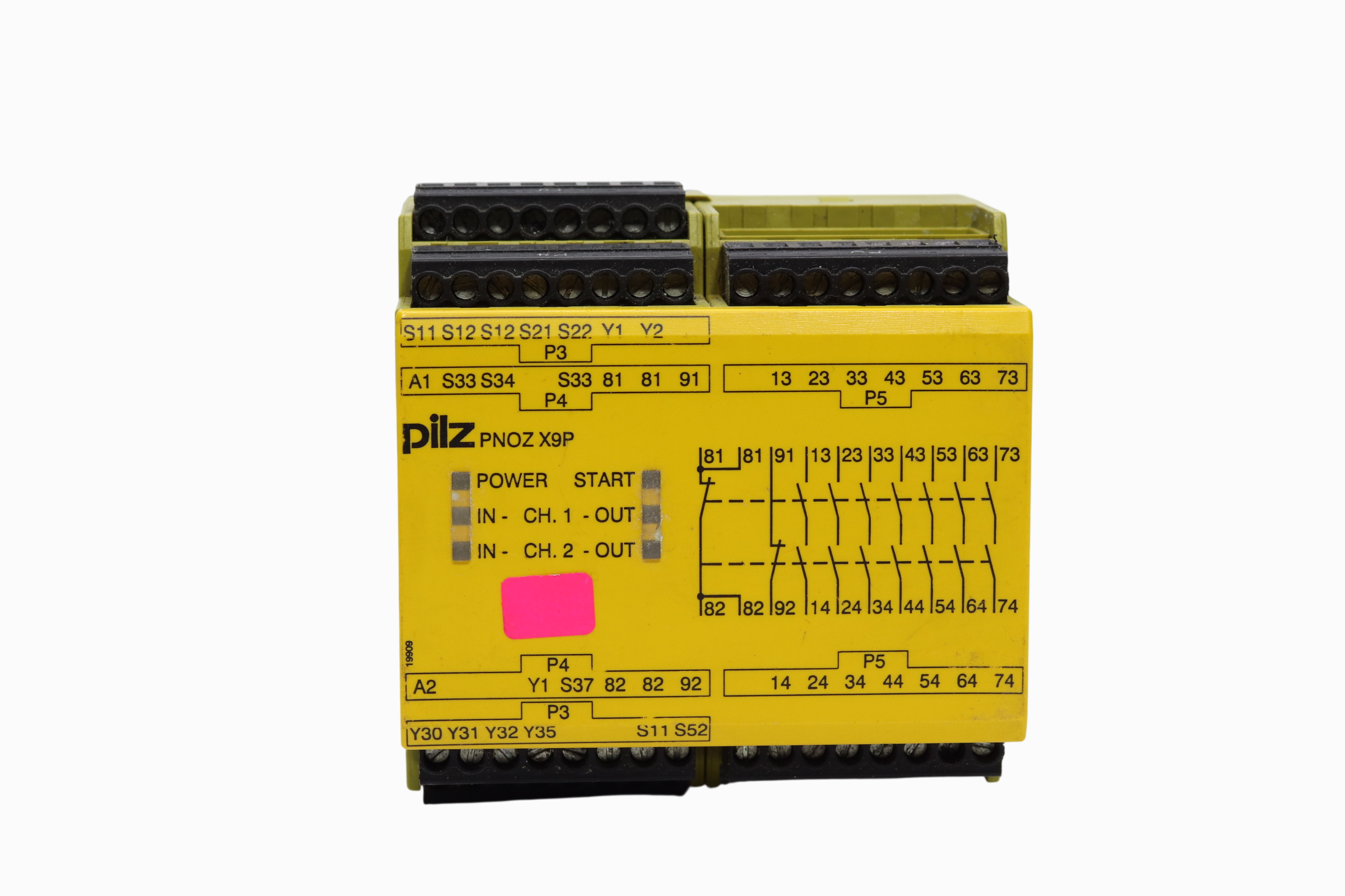 Pilz Pnoz X9p Relé De Seguridad (Usado)