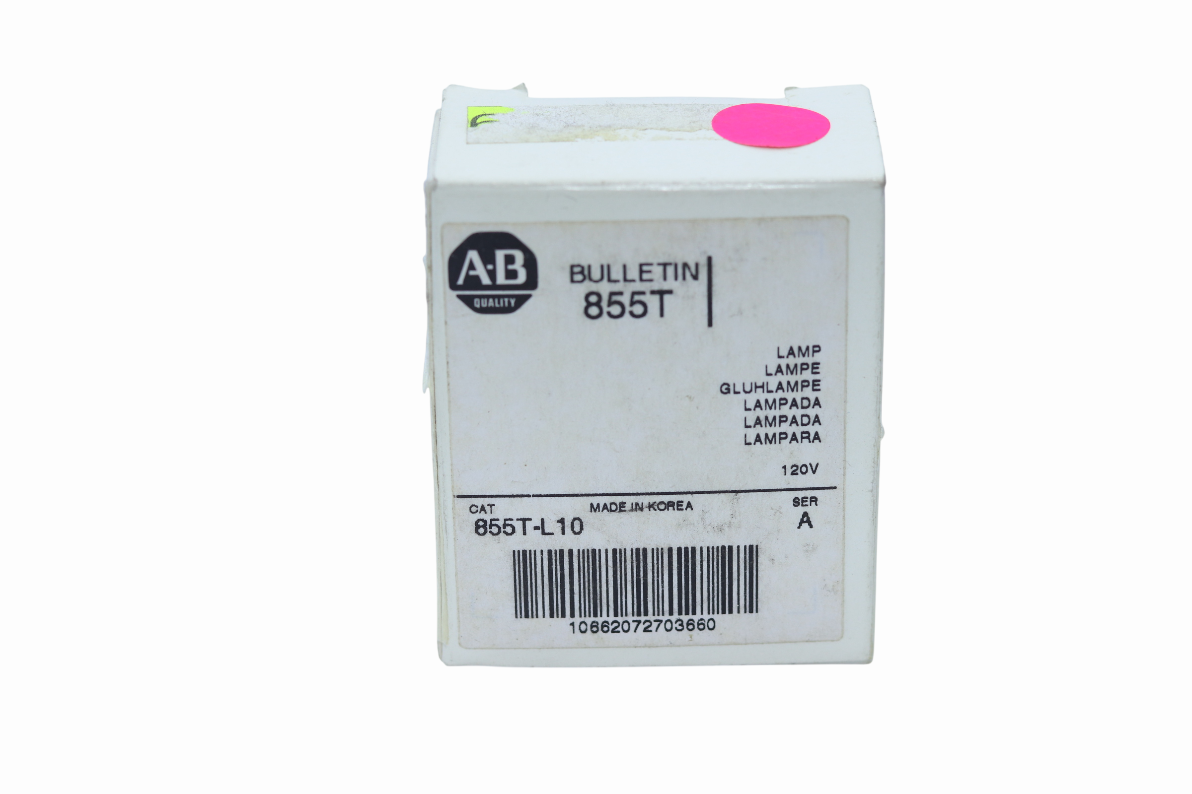 Lampara Allen-bradley 855t-l10 2pack