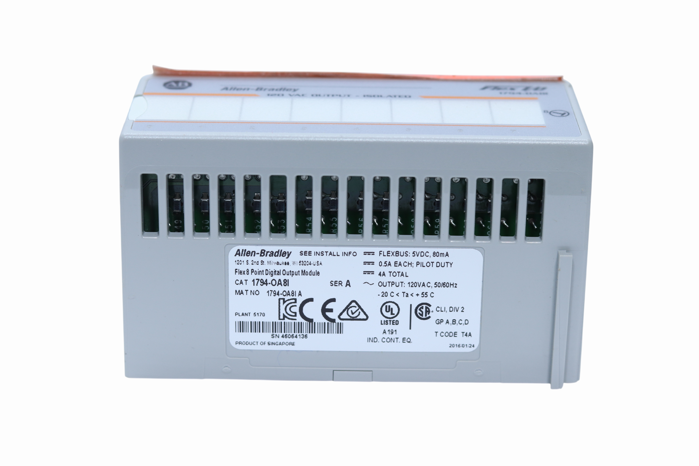 Módulo De Salida Plc Allen-bradley 1794-oa8i Nuevo C Abierta
