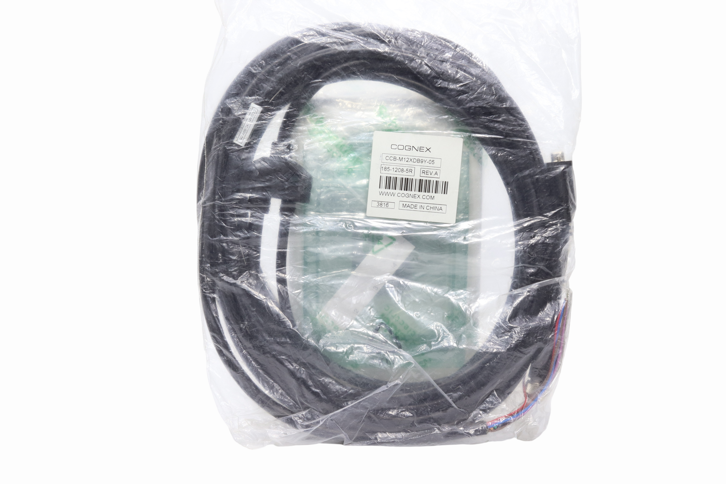 Cognex Ccb-m12xdb9y-05 Cable De Conexión Hembra 12 Pines
