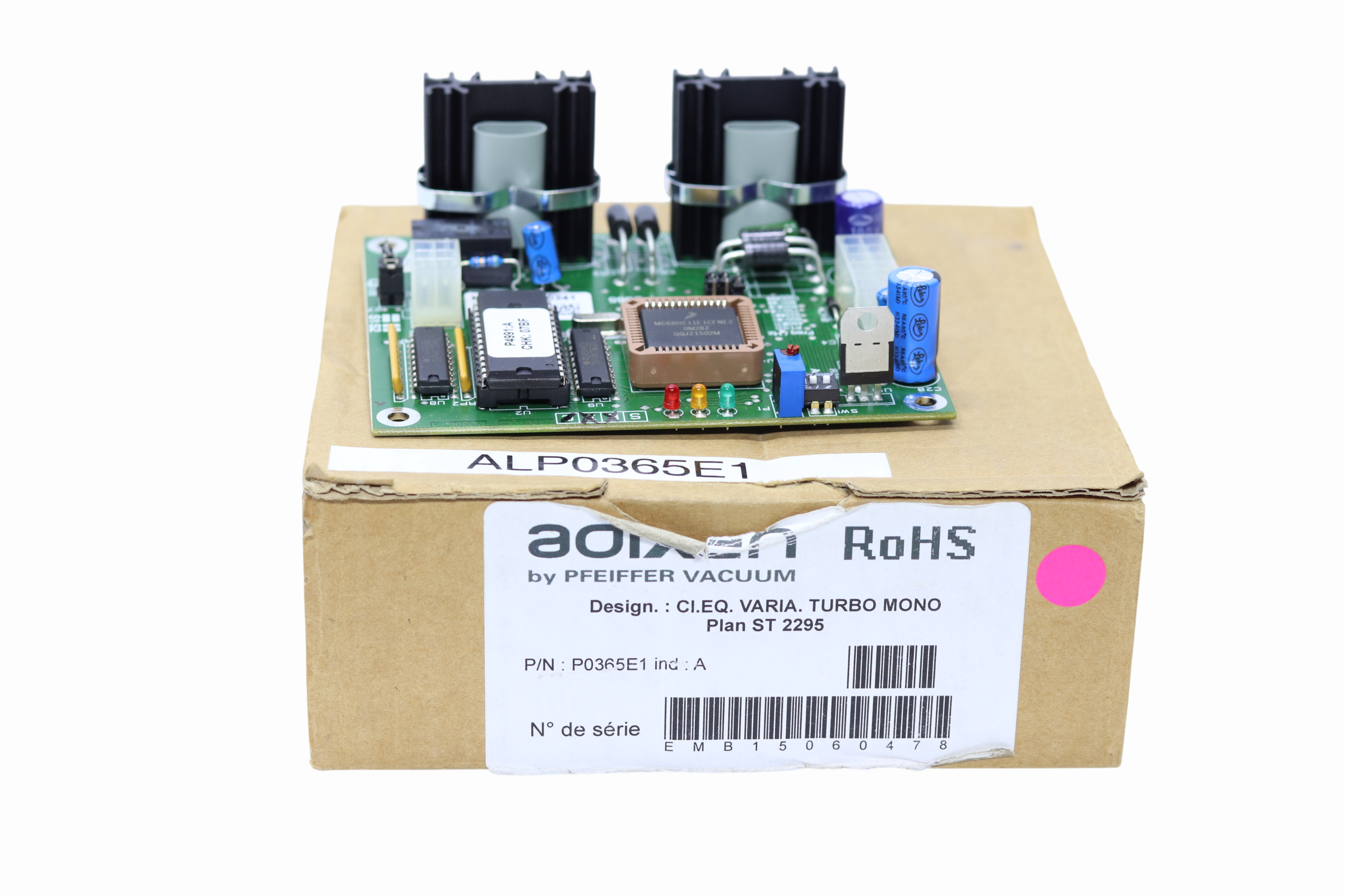 Placa De Control Turbo Pcb Adixen P0365e1