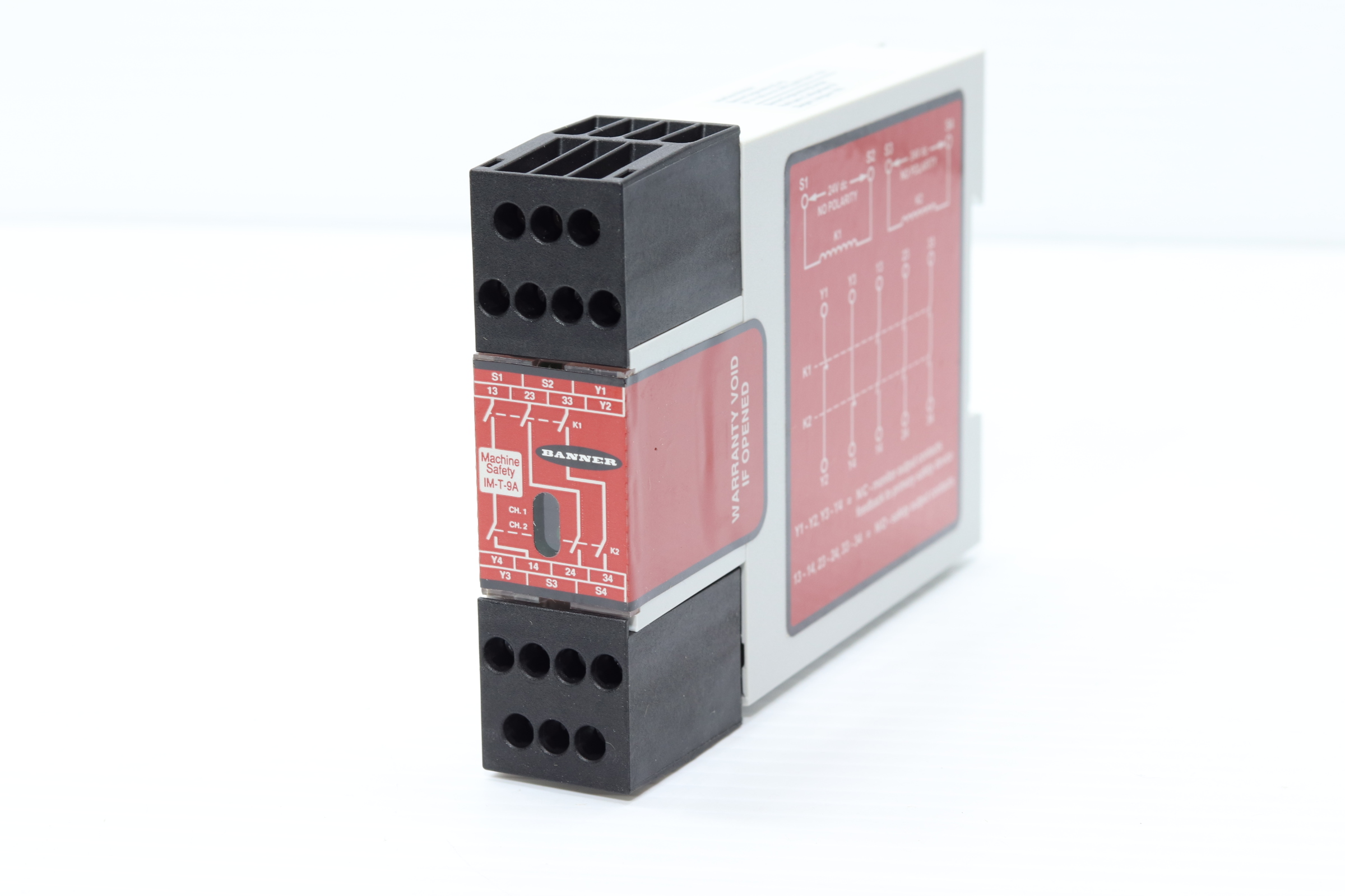 Módulo Relé De Seguridad Banner Im-t-9a #61425