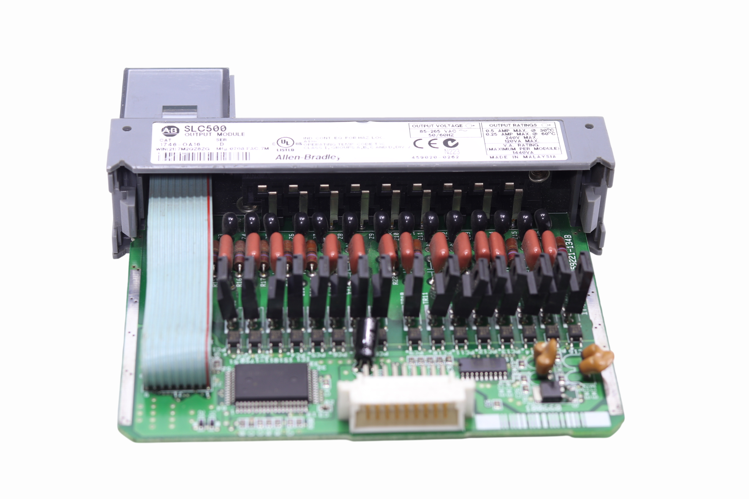 Allen-bradley 1746-oa16 Módulo De Salida Slc 500 (Usado)