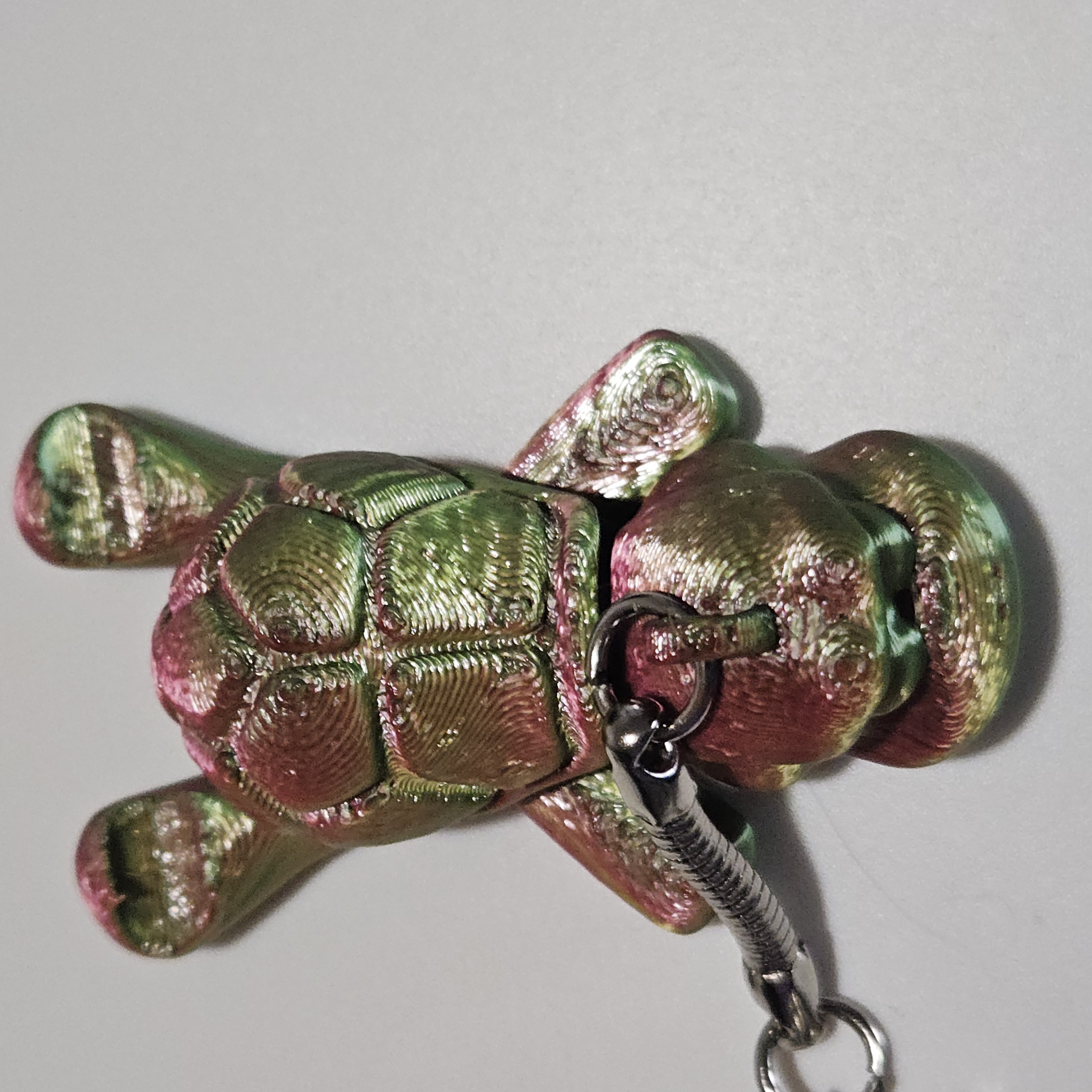 Porte-clés tortue 3D