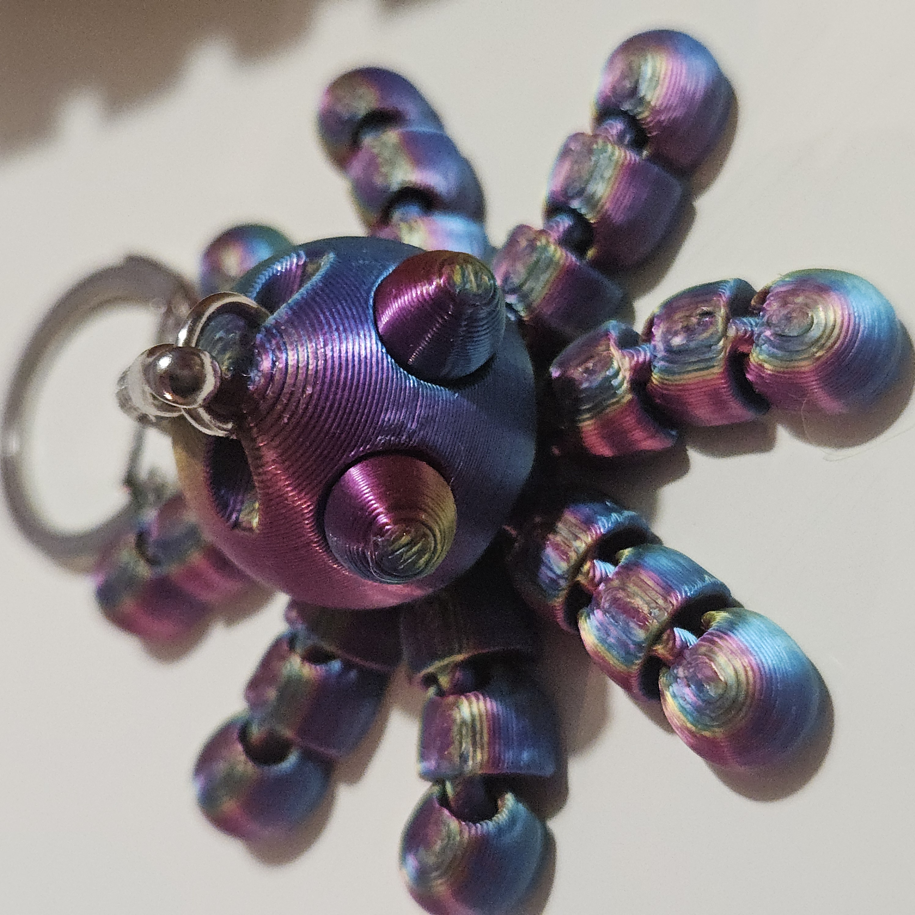 porte clés pieuvre.