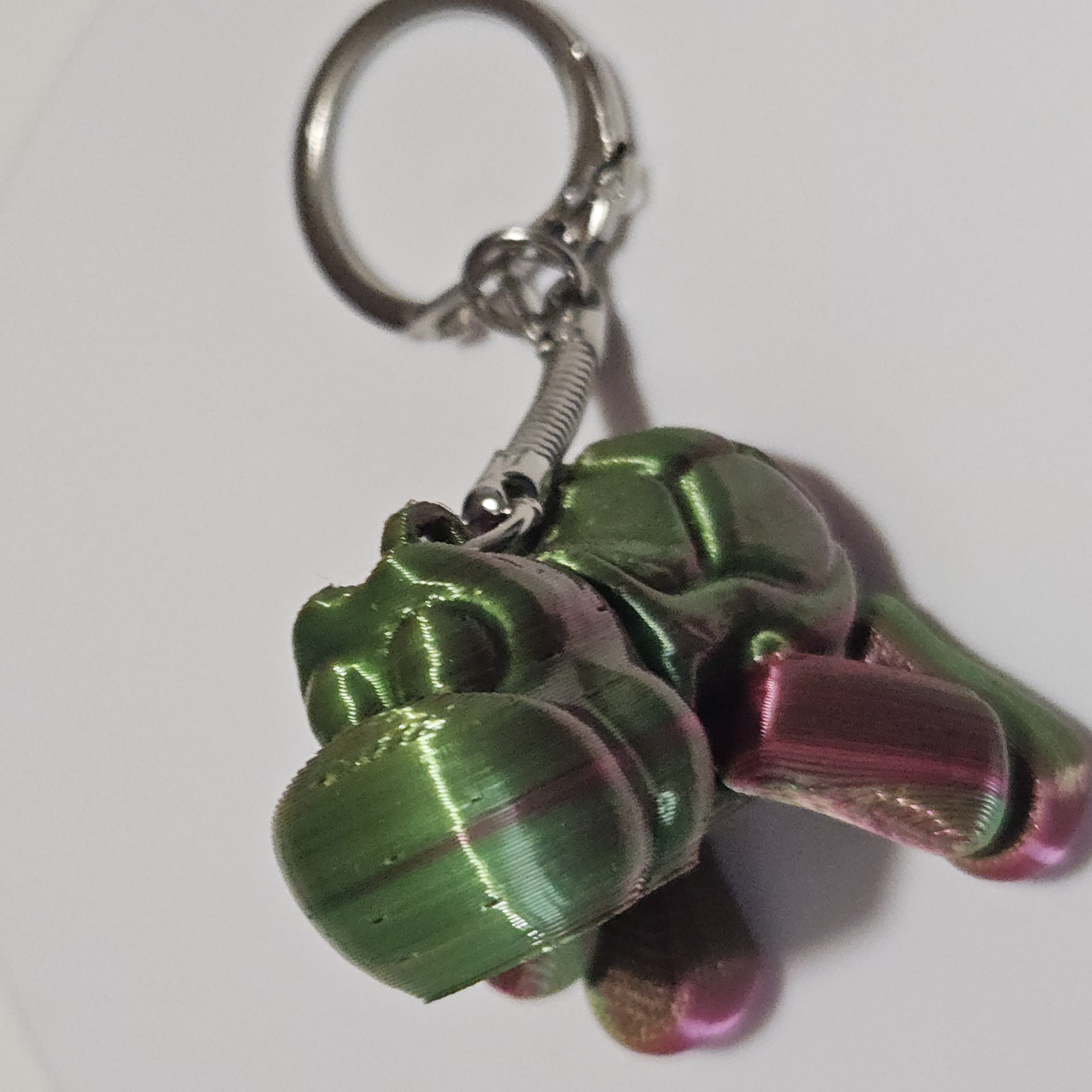 Porte-clés tortue 3D