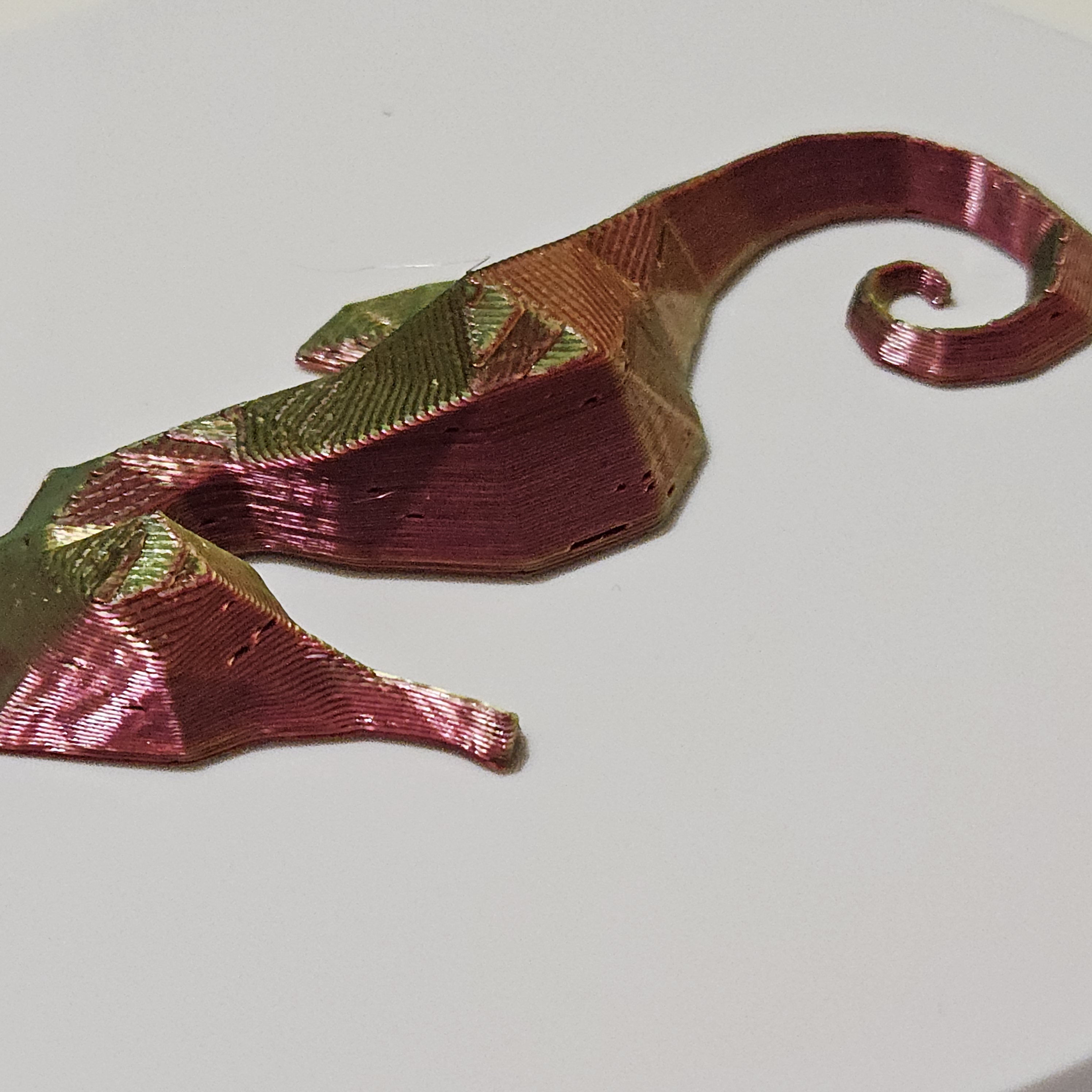 Magnet Hippocampe Origami