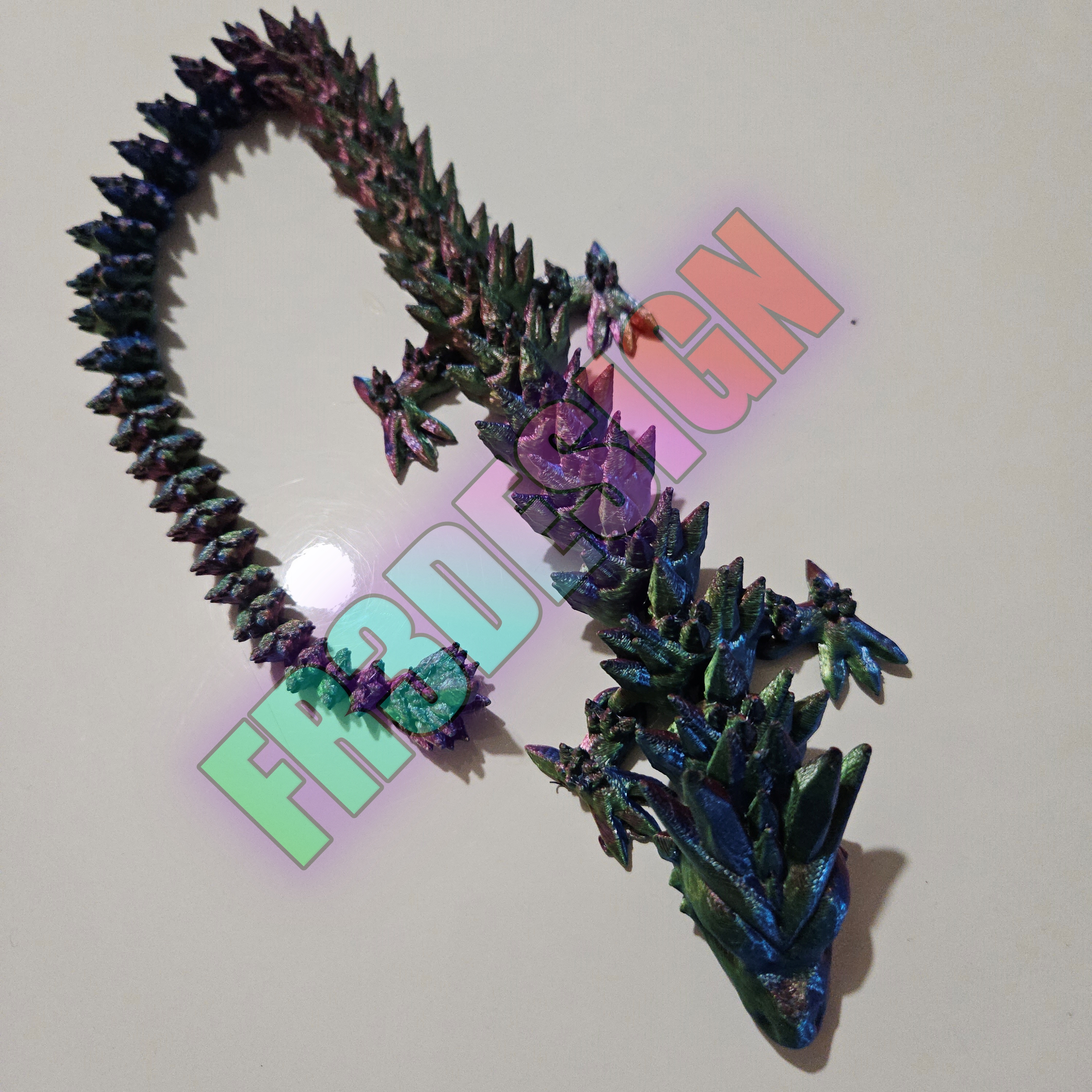 Dragon articulé 3D