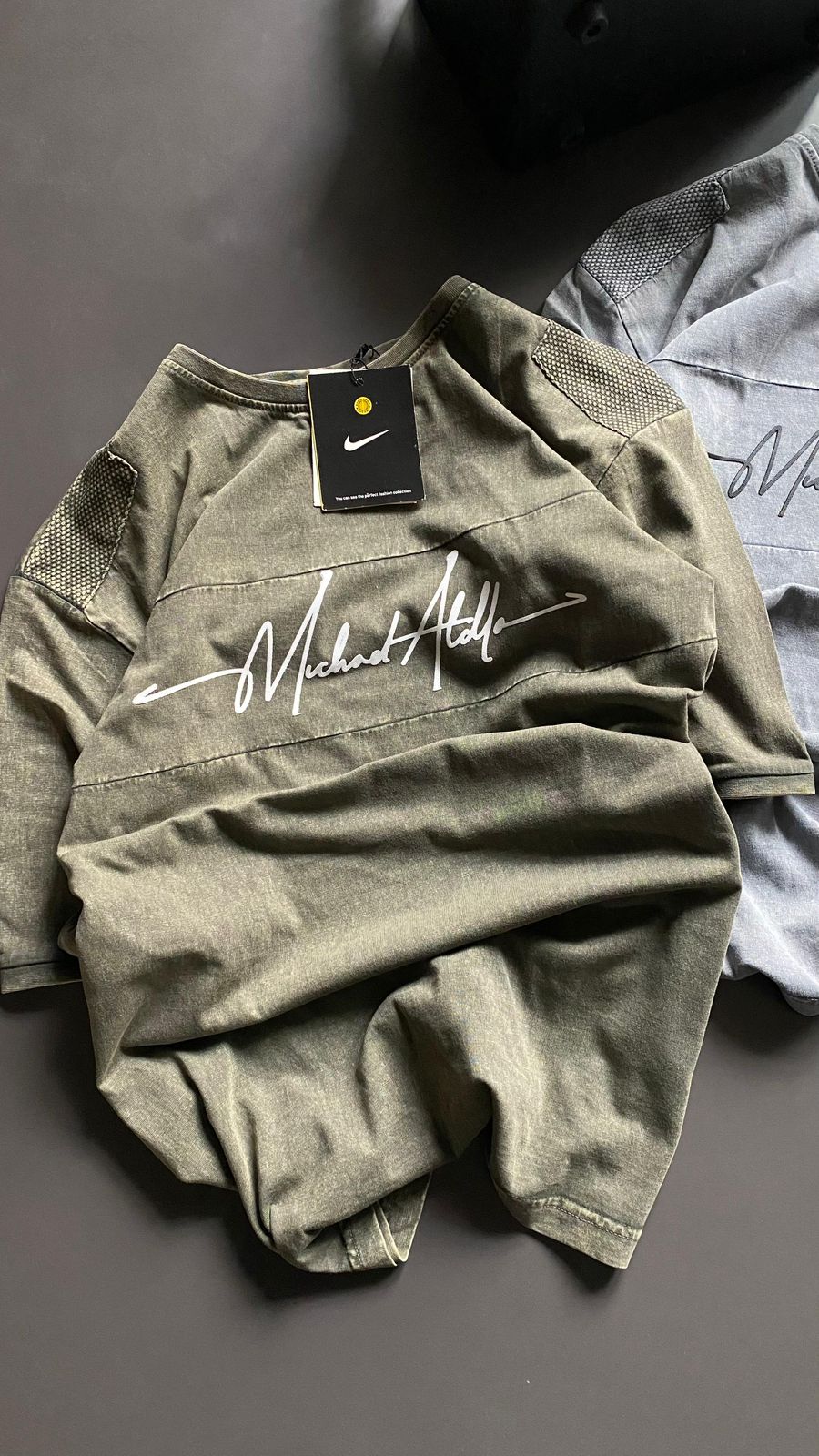 Michael Addi Signature denim T-Shirt