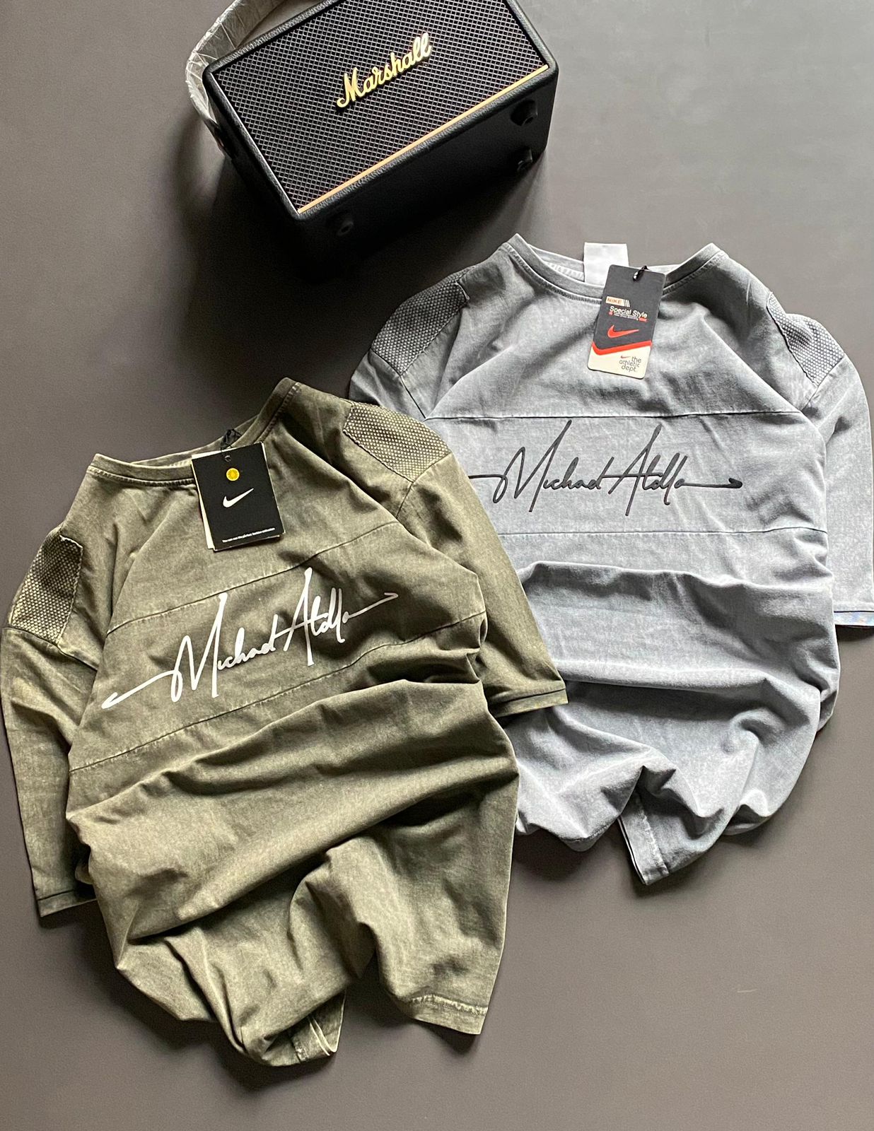 Michael Addi Signature denim T-Shirt