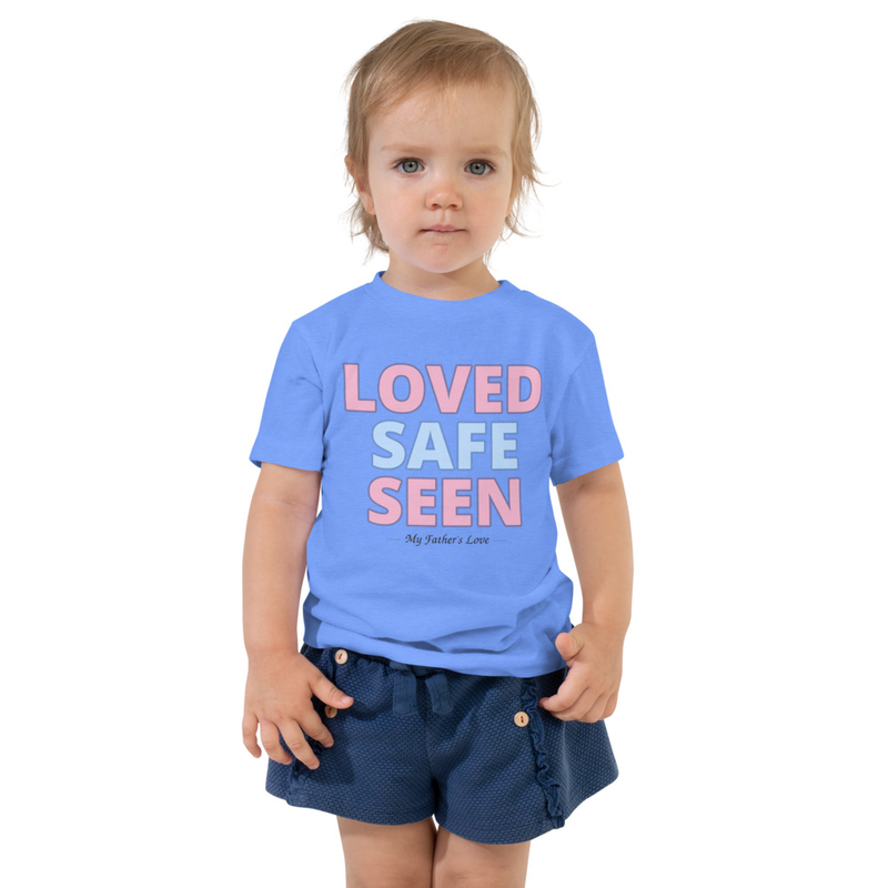 Loved Safe Seen Toddler Tee