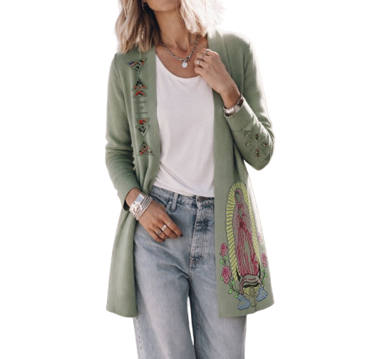 Cardigan Verde Guadalupe