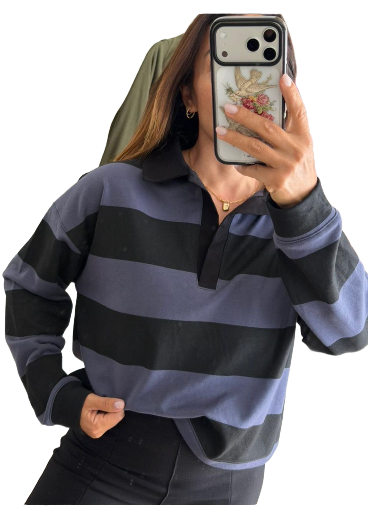 Sweater Polo Rayado