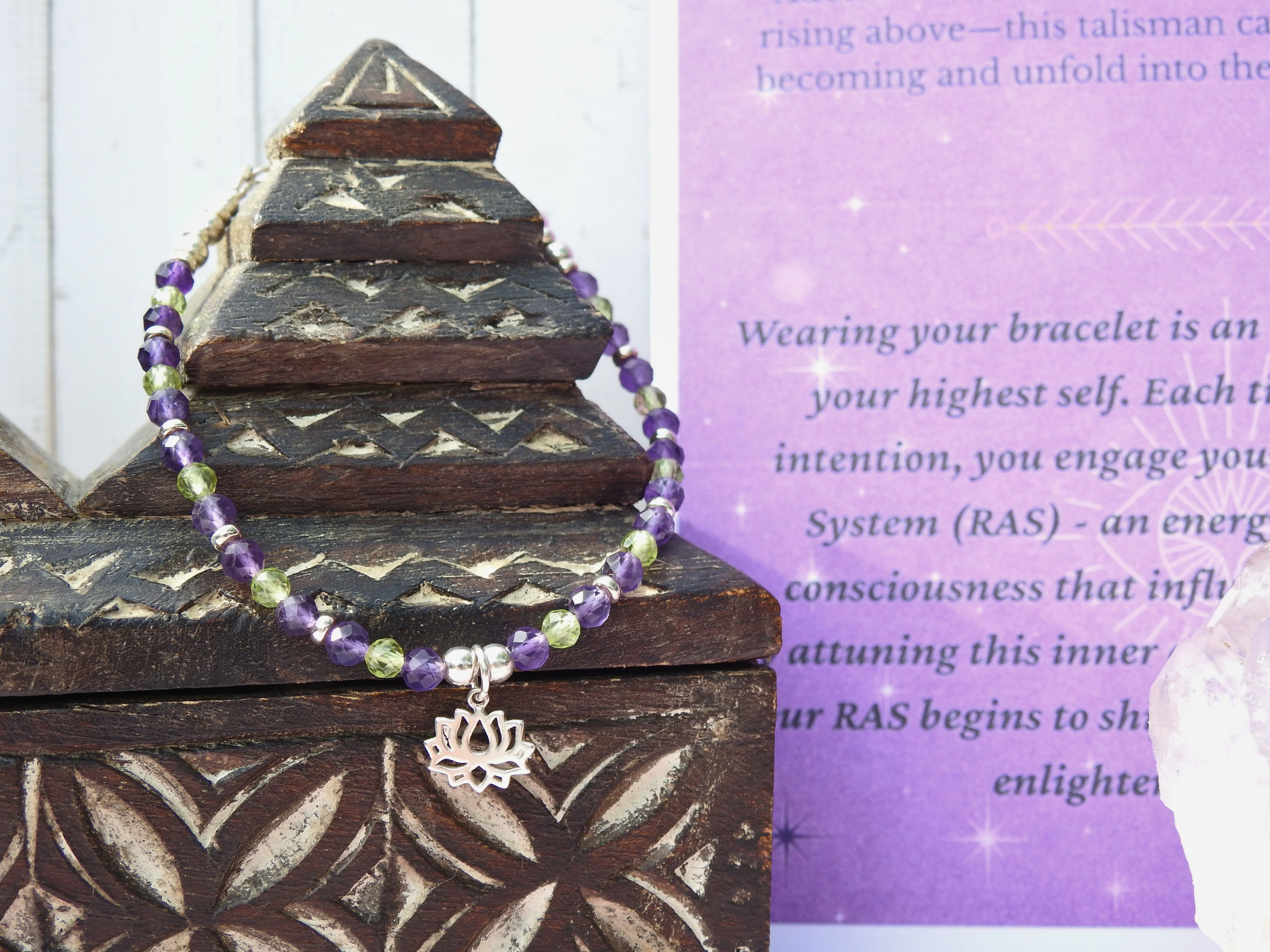 Lotus Rising Talisman Bracelet