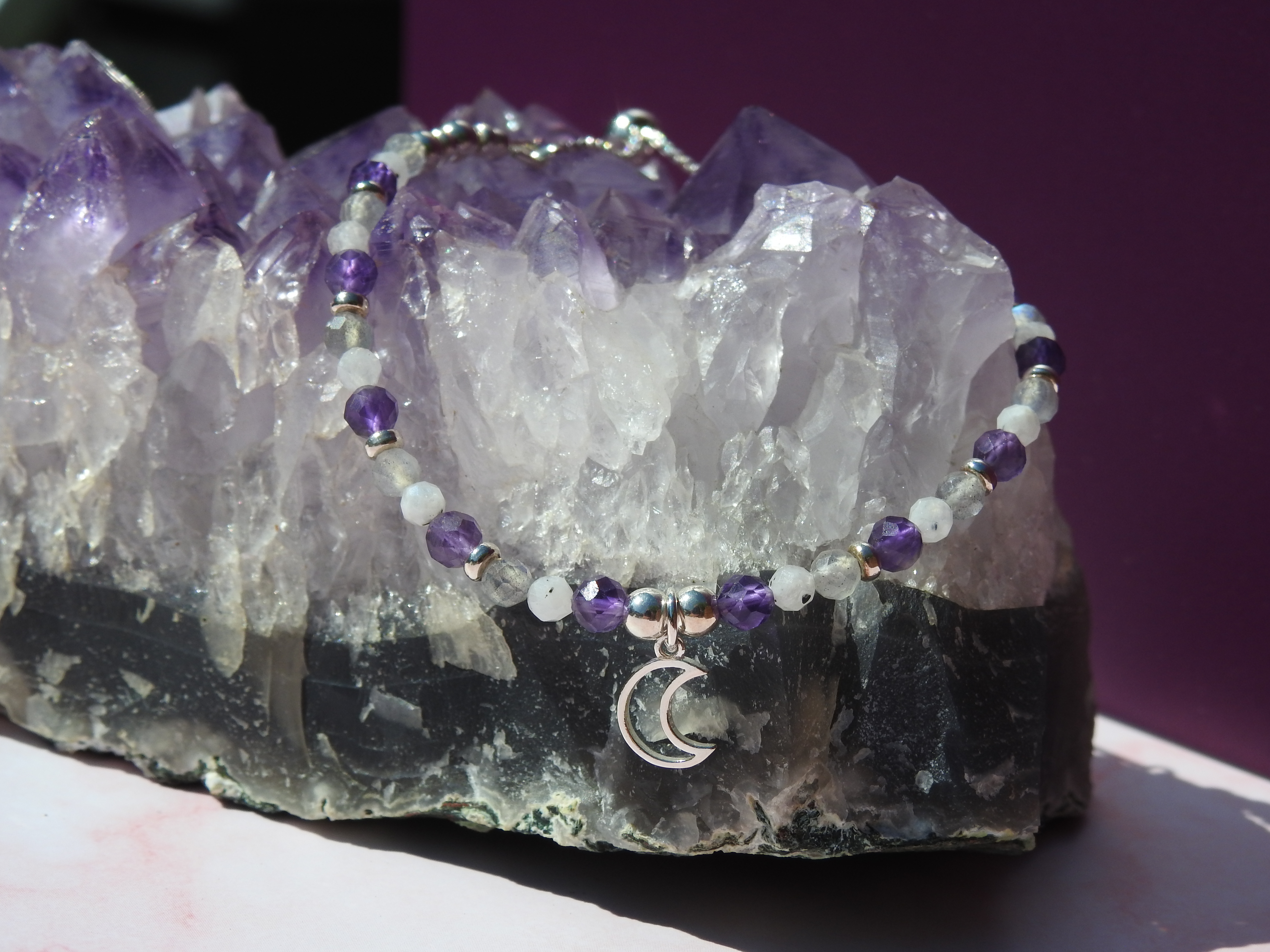 Celestial Veil Talisman Bracelet