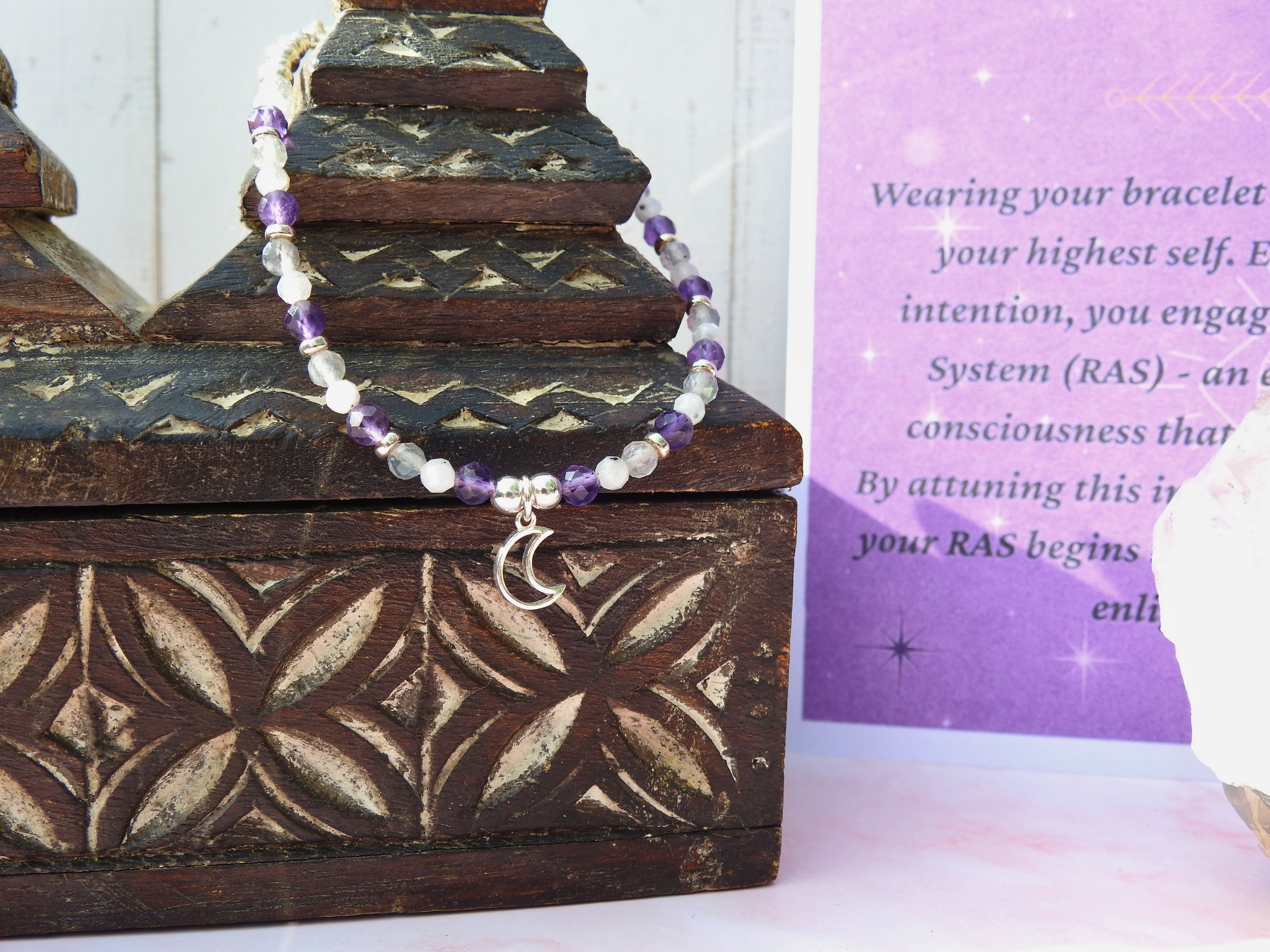 Celestial Veil Talisman Bracelet