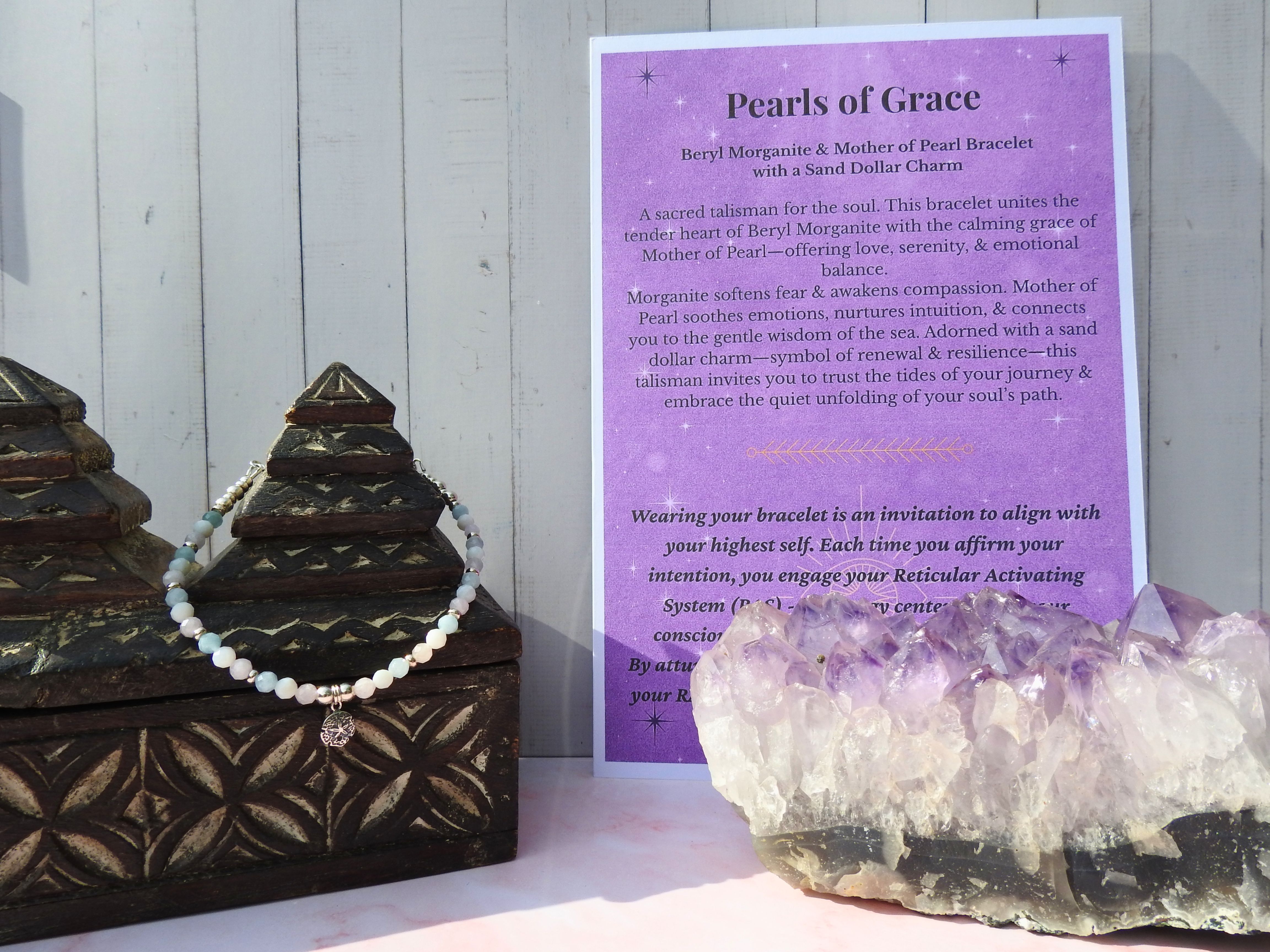 Pearls of Grace Talisman Bracelet