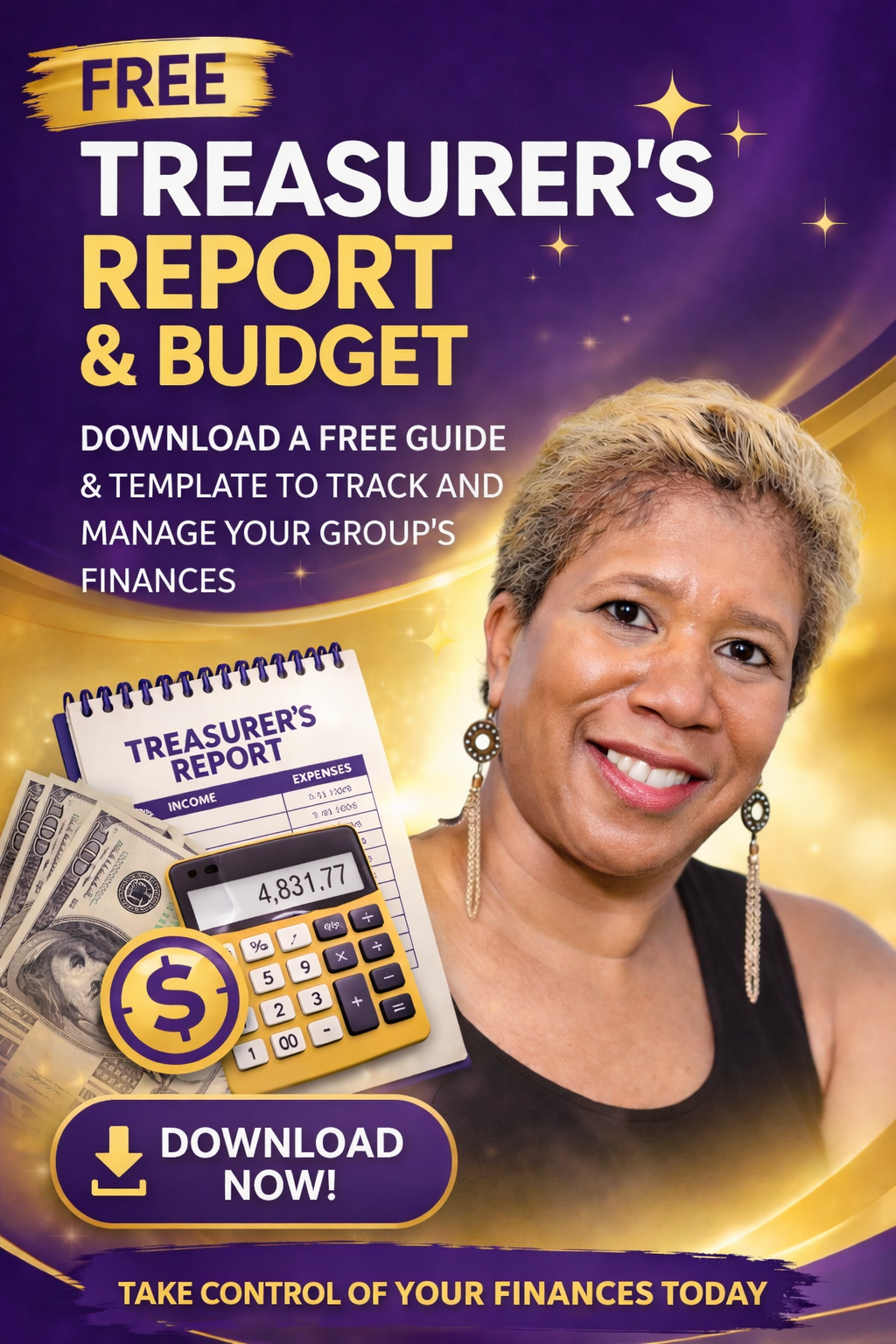 Free Treasurer’s Report & Budget Guide