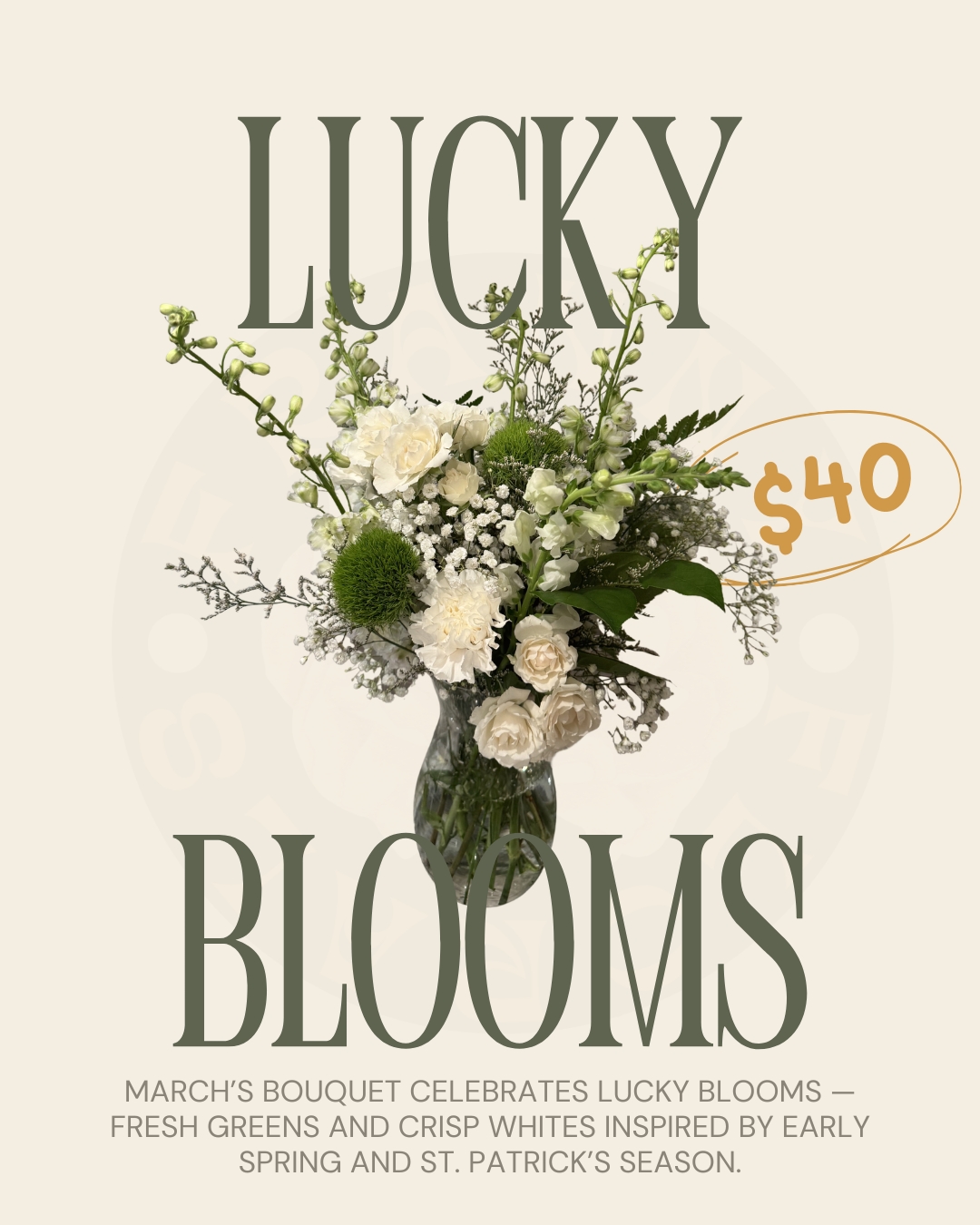 March Indy Bloom Club Bouquet 🍀