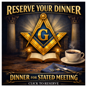 April PREPAID RSVP for Stated Meeting Dinner