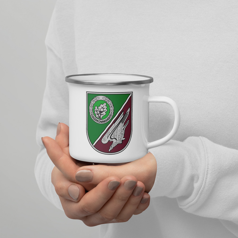 InfS XII.Inspektion Emaille Tasse
