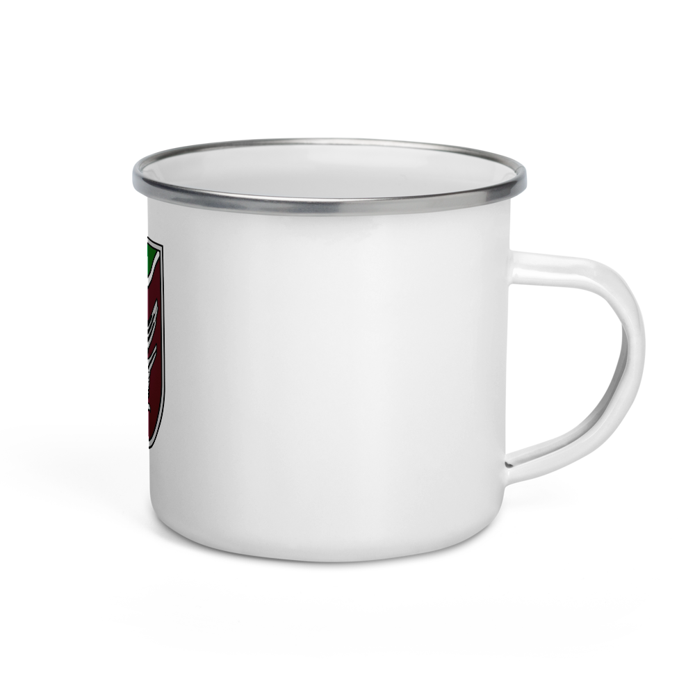 InfS XII.Inspektion Emaille Tasse