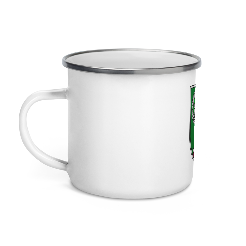 InfS XII.Inspektion Emaille Tasse