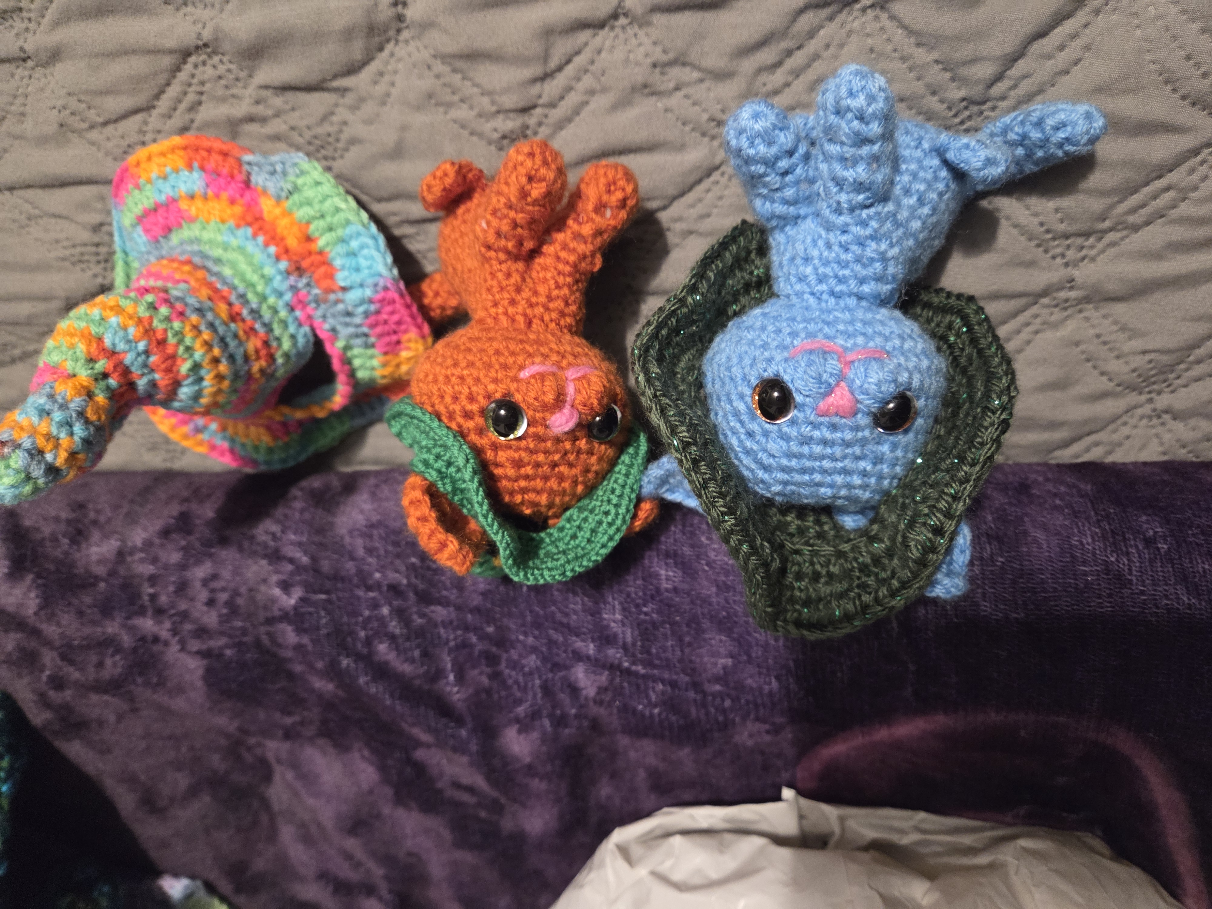 Crocheted Animal Plush Toy