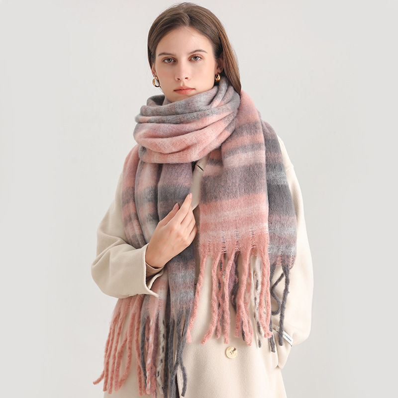 Luxury Faux Cashmere Winter Scarf – Ultra-Soft Elegant Pashmina for Women