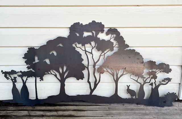 Australian Bushland Metal Art