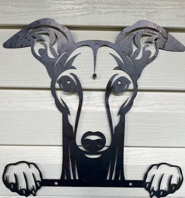 Greyhound Metal Wall Art