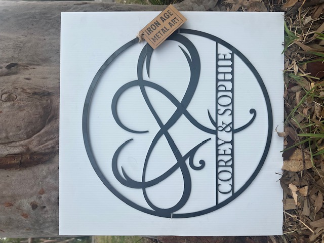 Personalized Metal Wall Art