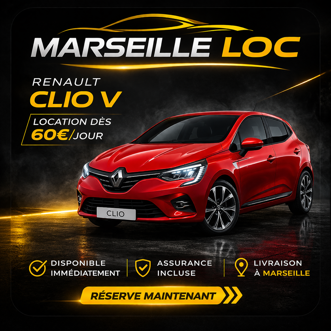 Location Renault Clio
