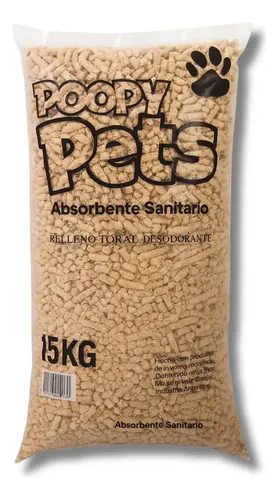 Pellet Poopy Pets 15kg