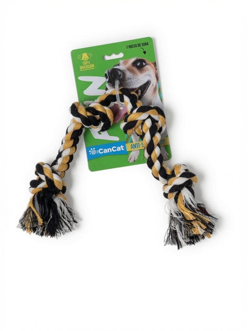 Juguete trenzado para perro