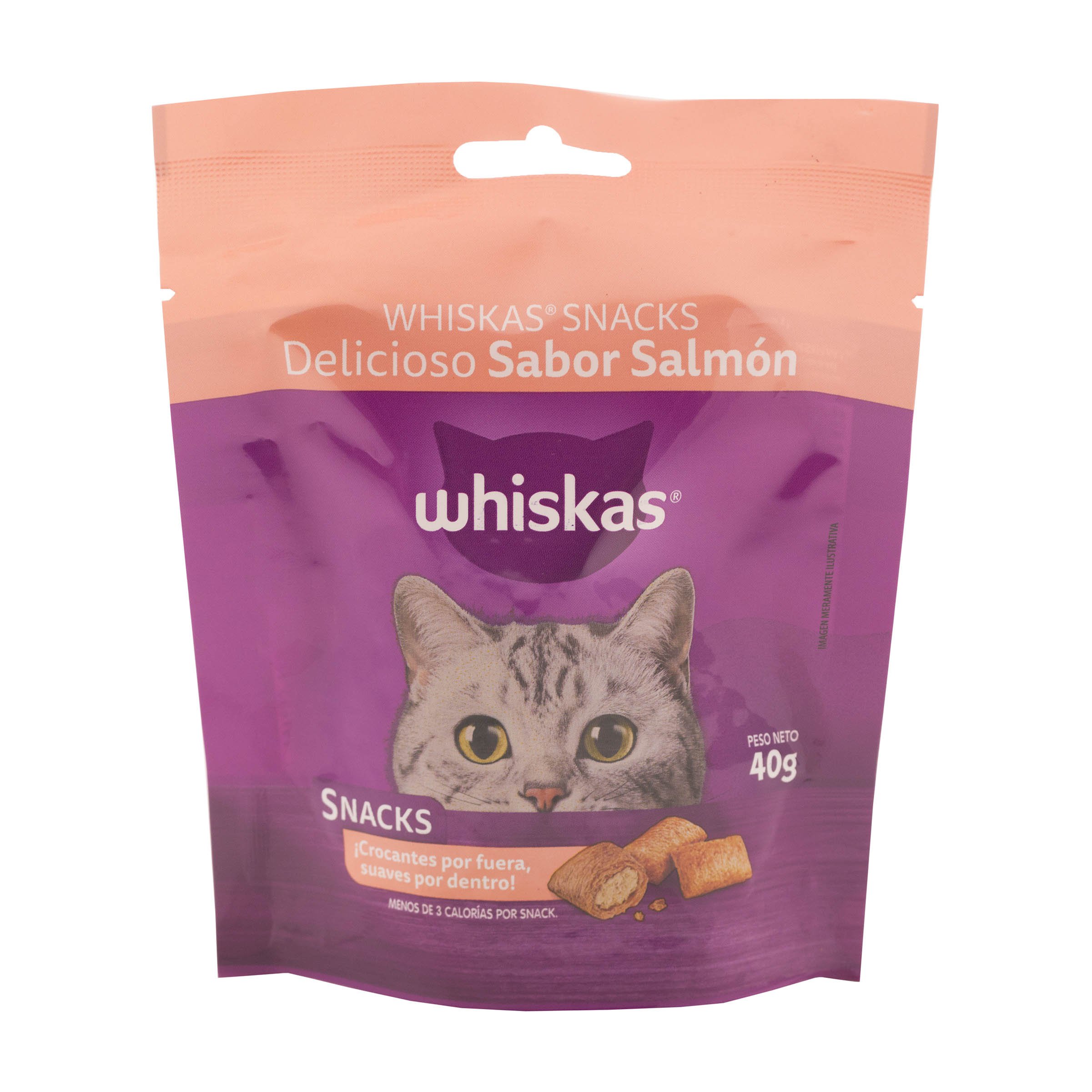 Whiskas Snacks Sabor Salmón 40g