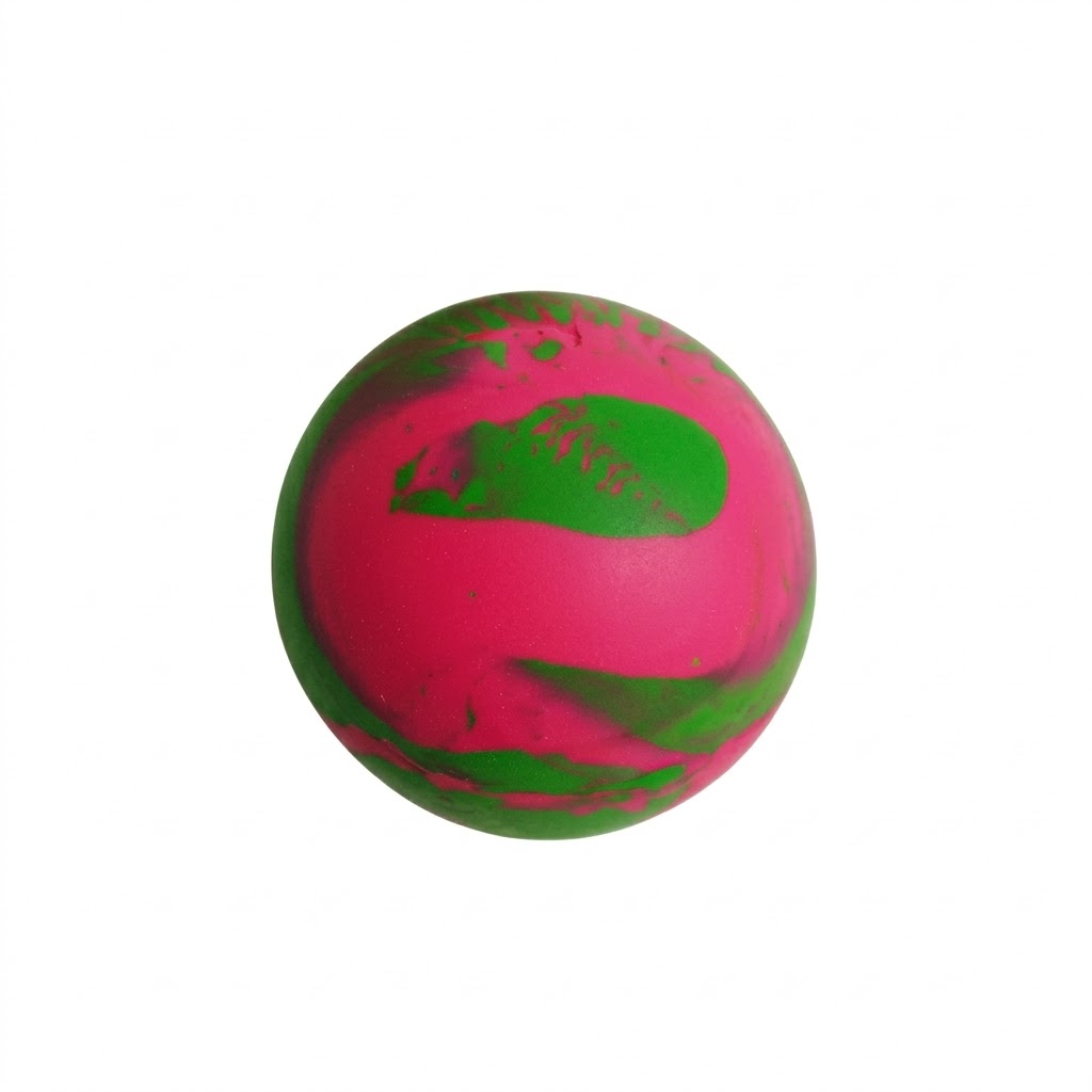 Pelota maciza (grande) de goma para mascotas