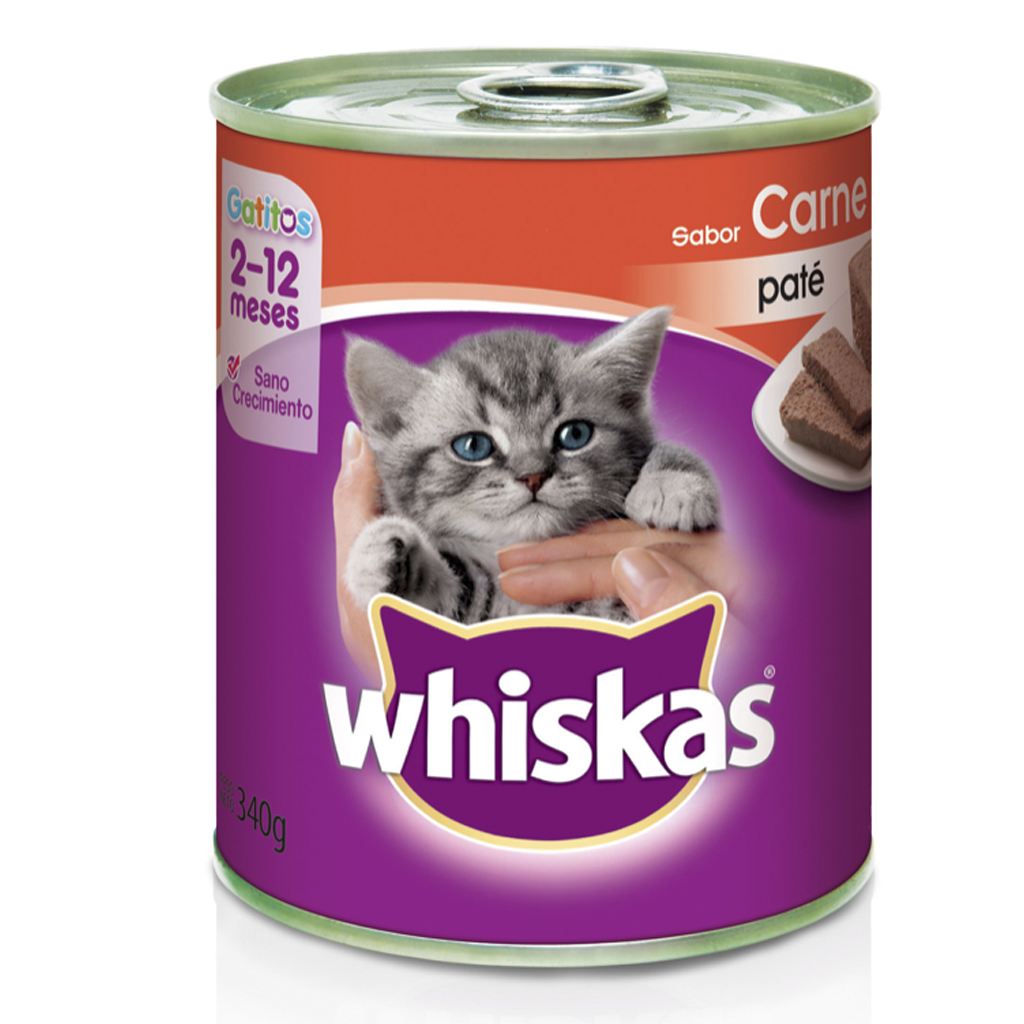 Whiskas Paté de Carne para Gatitos
