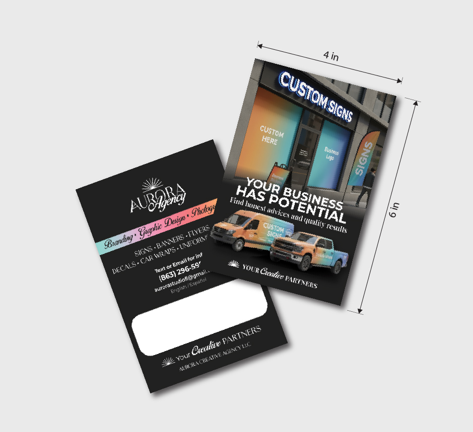 Postcards 6''x4'' - 16 pt