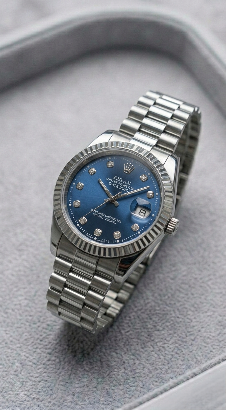 Luxury Stainless Steel Watch