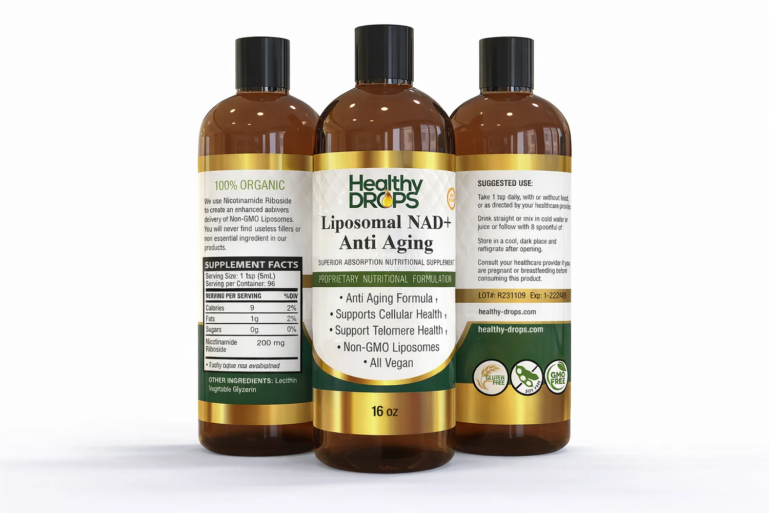 Liposomal NAD+ Anti Aging formula