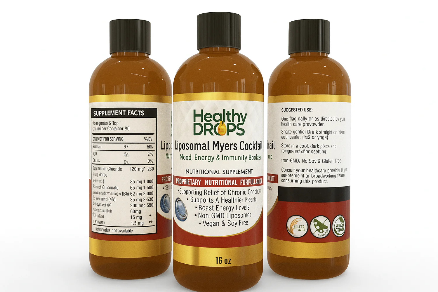 Healthy Drops Liposomal Myers Cocktail
