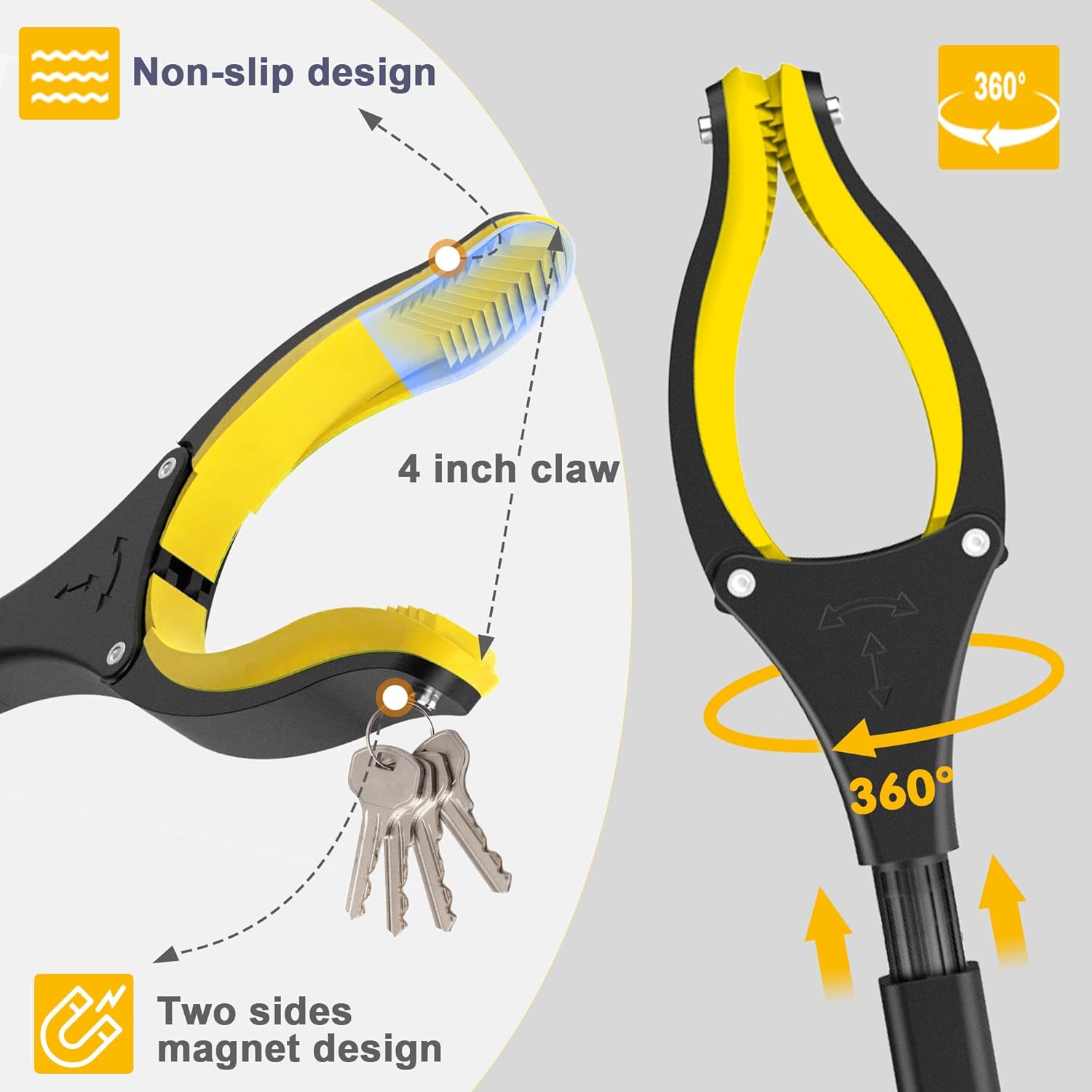 Multi-Function Claw Grabber