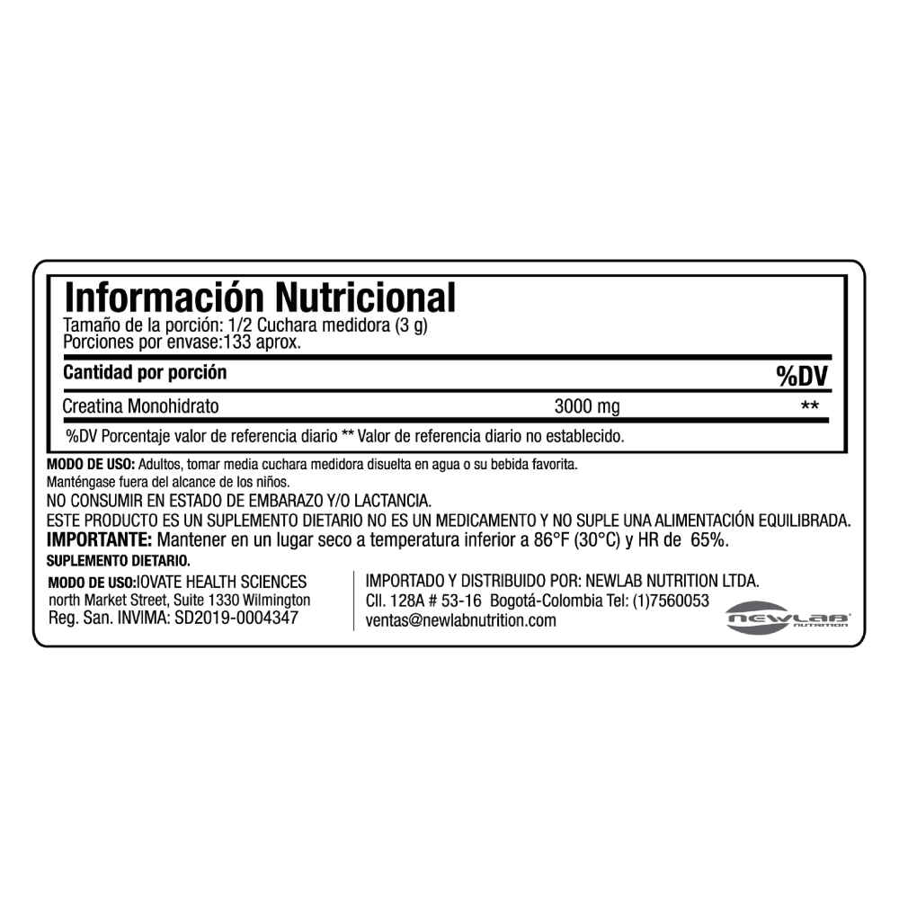 Platinum Creatine Monohydrate