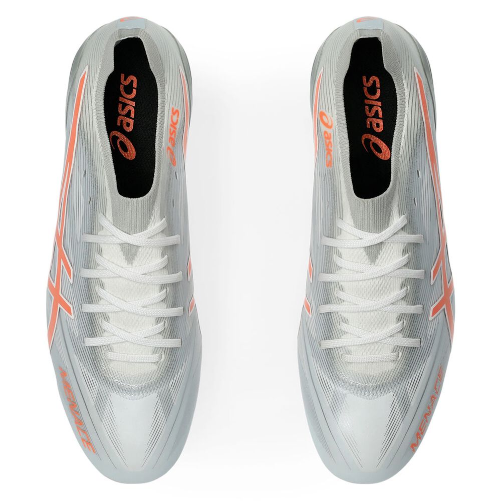 Asics Menace 5 White and Orange