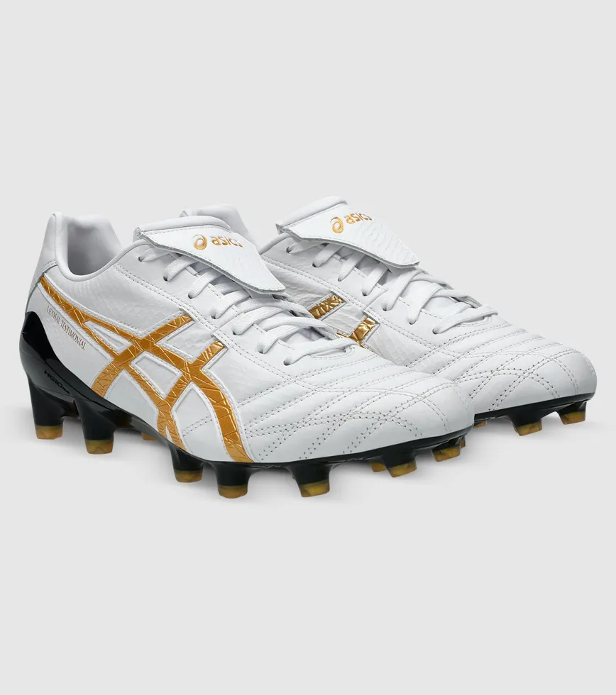 Asics lethal testimonial White and Gold