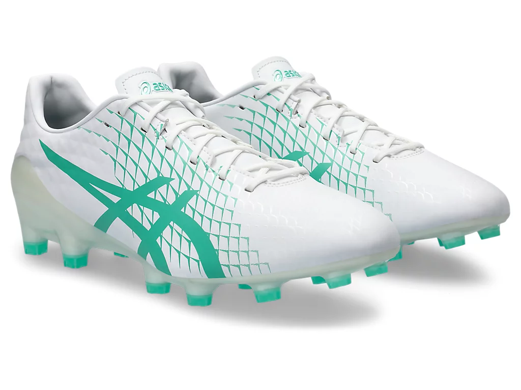 Asics menace 4 white and green