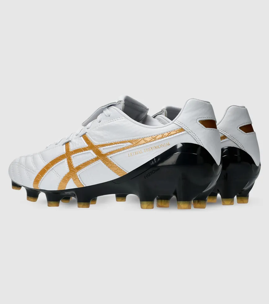 Asics lethal testimonial White and Gold
