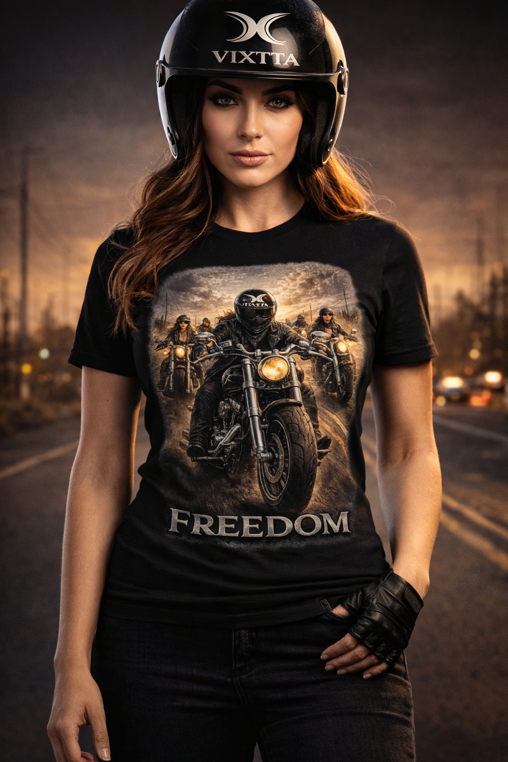 Camiseta Freedom Motera